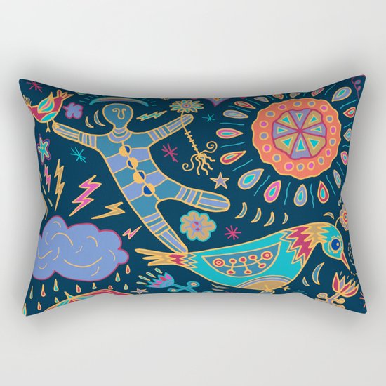 Balancing Act Rectangular Pillow