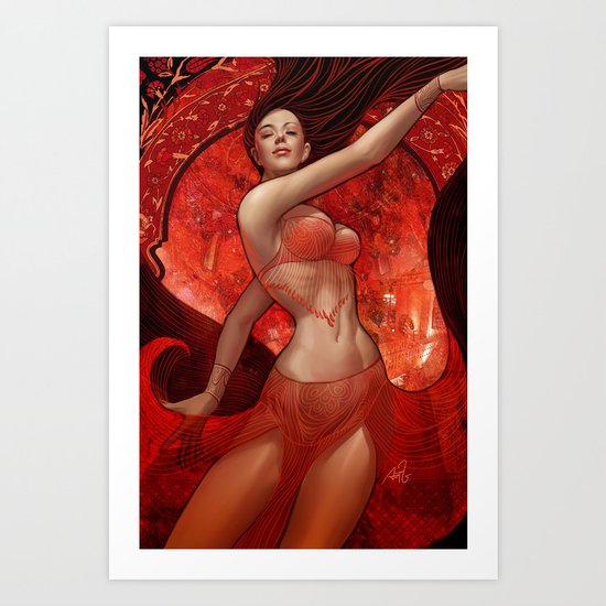 Dancer Art Print