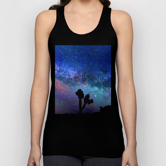 Colorful milky way Unisex Tank Top