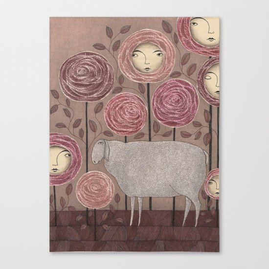Sleeping beauty Canvas Print