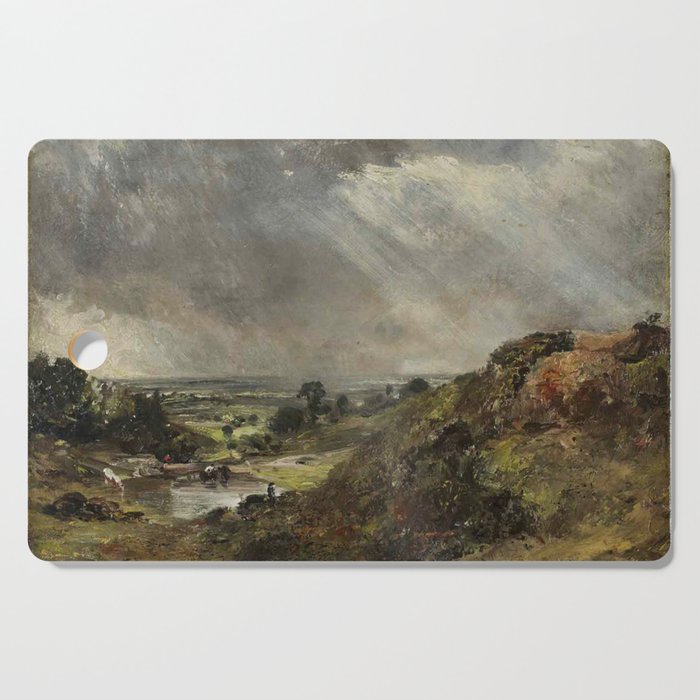 John Constable vintage painting Cutting Board