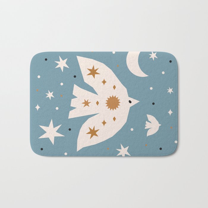 Peace Dove Bath Mat