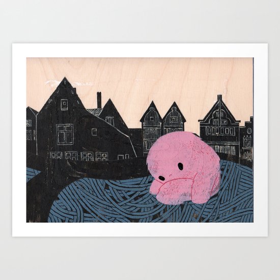 In Bruges II Art Print