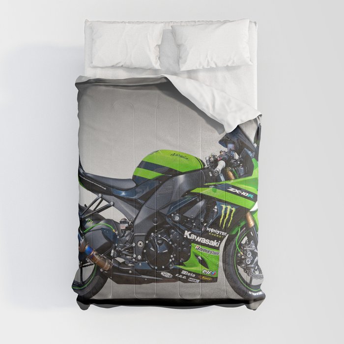Kawasaki Motorbike Comforter