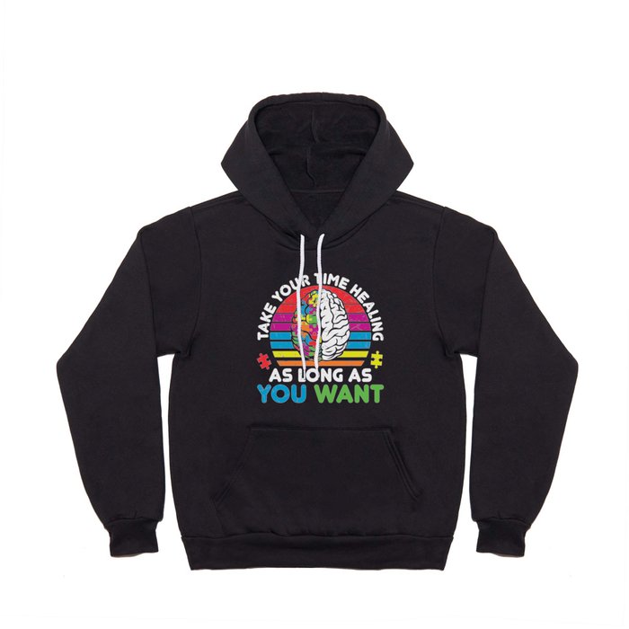 Autism Awareness Colorful Puzzle Hoody