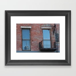 Reflection from Brooklyn (Look Closely!) Framed Art Print