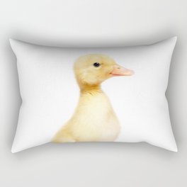 Duckling, Farm Animals, Art for Kids, Baby Animals Art Print By Synplus Rectangular Pillow