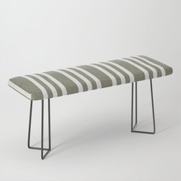 boho triple stripes vertical - olive green Bench