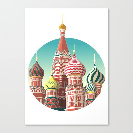 Saint Basil's Cathedral Canvas Print