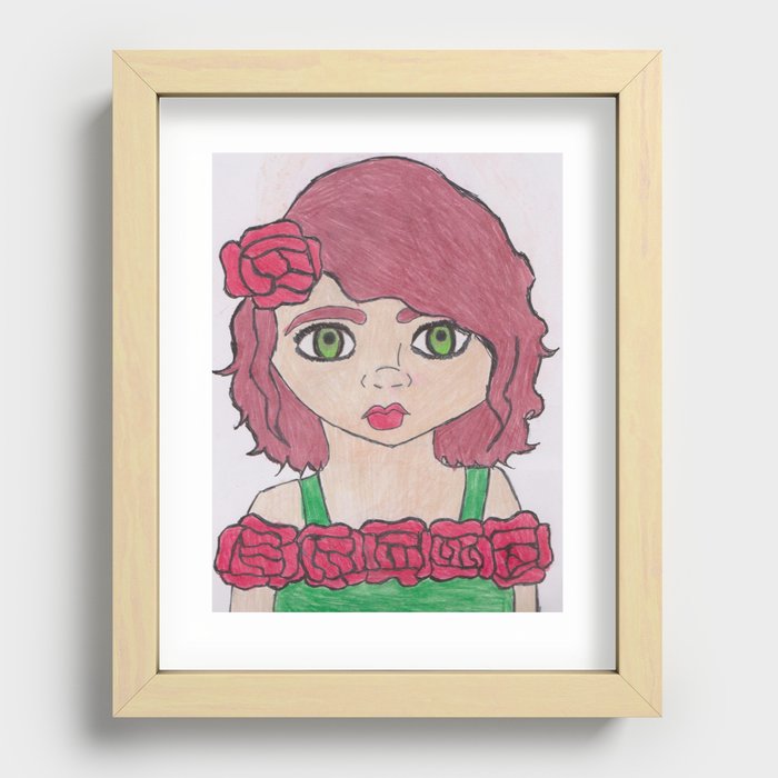 Rose Recessed Framed Print