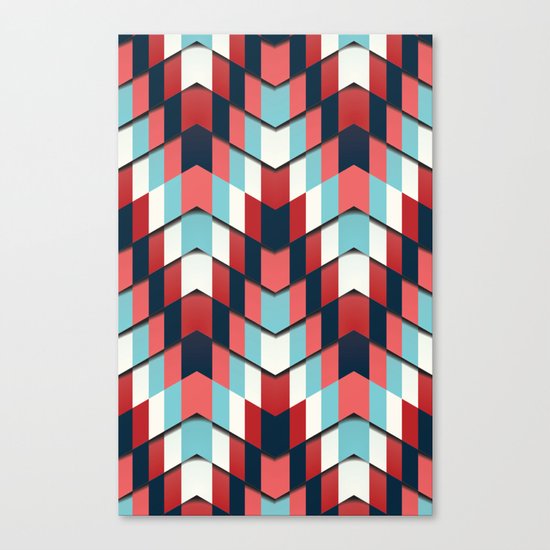 House of cards Canvas Print