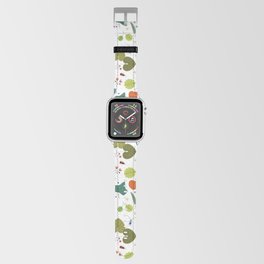 Firebug Forest white background Apple Watch Band