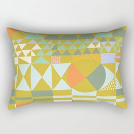 California geometric pattern 3 Rectangular Pillow
