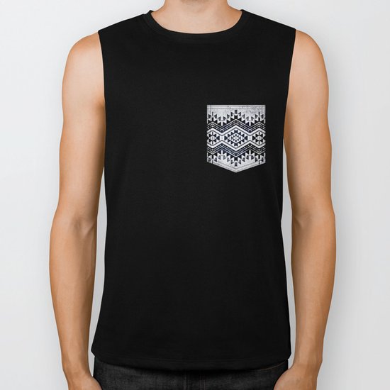 wall n2 Biker Tank