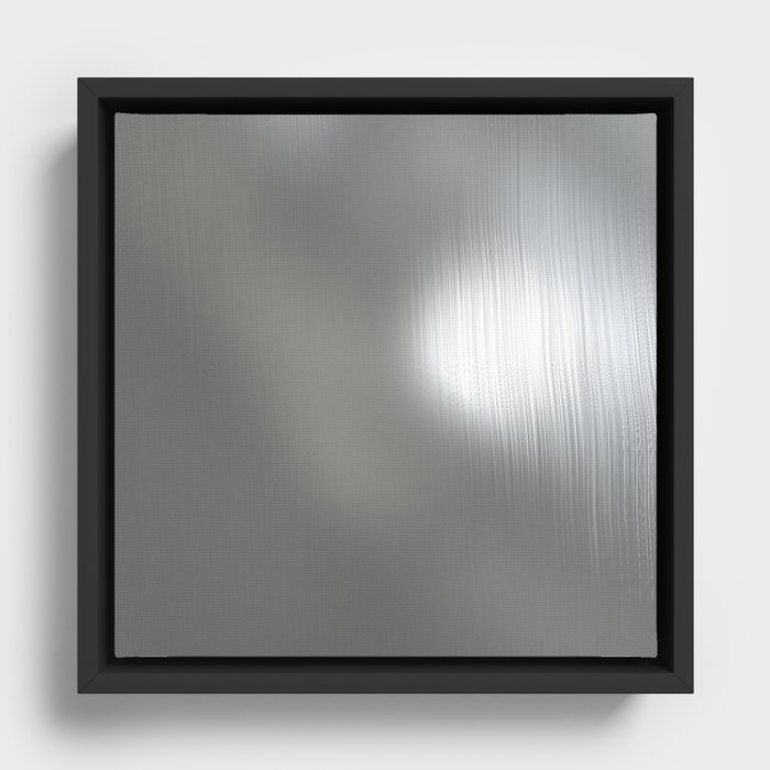 Silver Framed Canvas