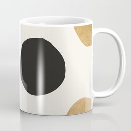 BLACK GOLD DOTS Coffee Mug