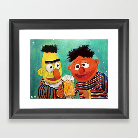 Hoppy Holidays Framed Art Print