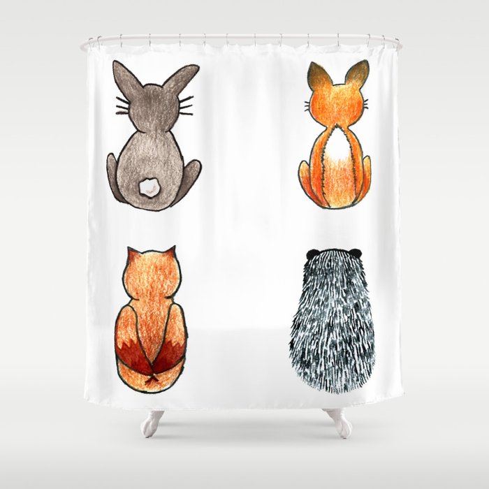 Animals Shower Curtain