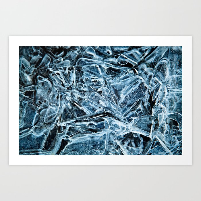 Ice Art Print