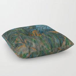 Paul Cézanne - Château Noir 1900–1904 Floor Pillow
