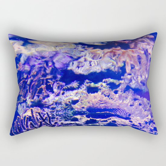 UNDERWATER CORAL REEF Rectangular Pillow