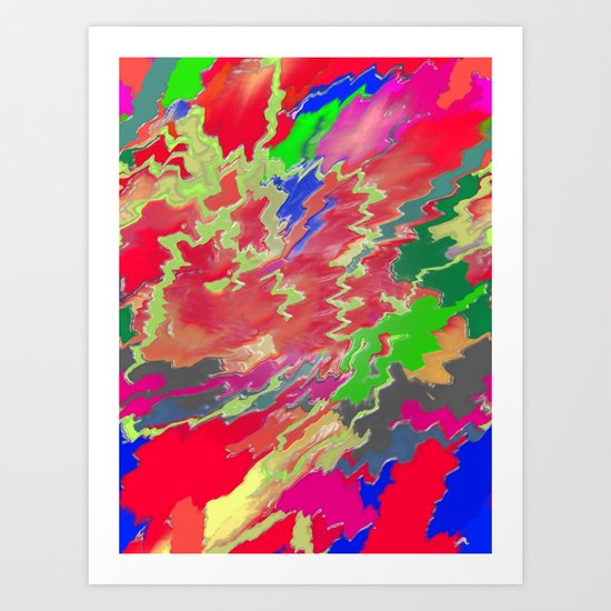 Sugar Shock Art Print