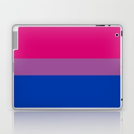 BiSexual pride flag colors Laptop Skin