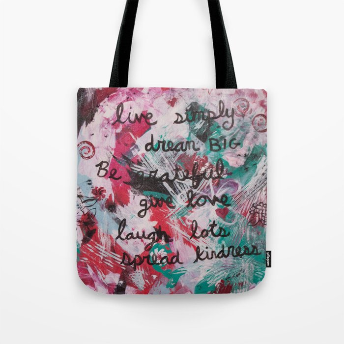 Dream Big Tote Bag by Whimsy & Life | Society6