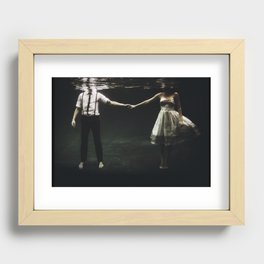 abyss of the disheartened : IX Recessed Framed Print