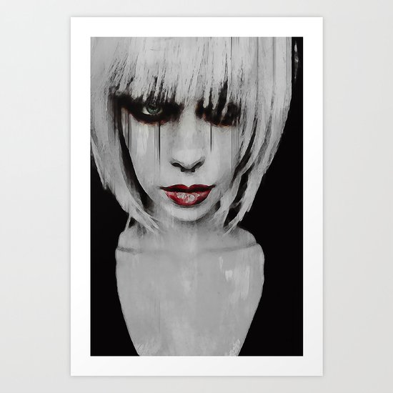 Lyric Portrait Art Print