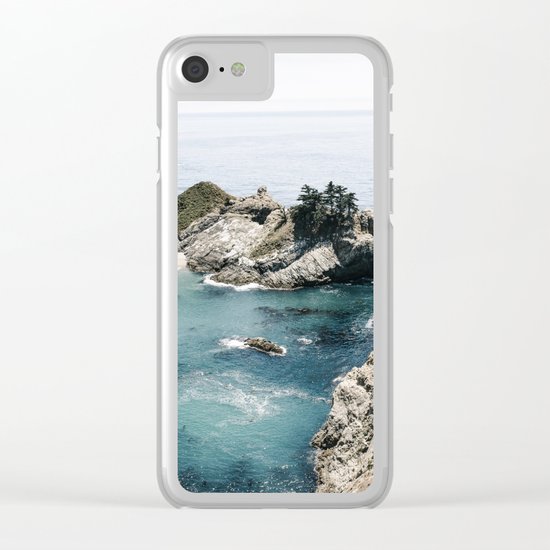 Mcway Falls Faded Clear iPhone Case