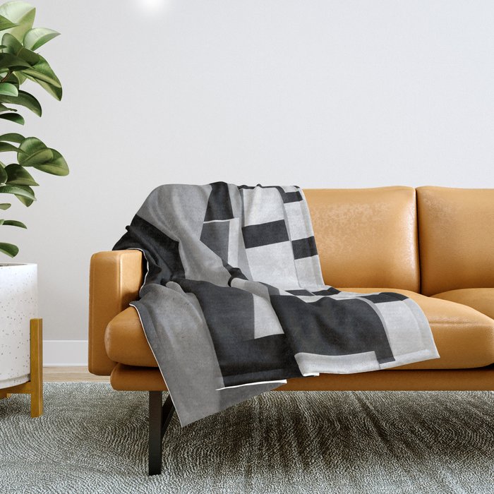 Black and white blankets outlet