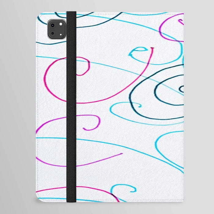 Swirls No. 1 iPad Folio Case