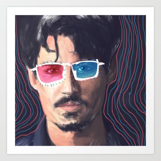 Johnny Depp Art Print