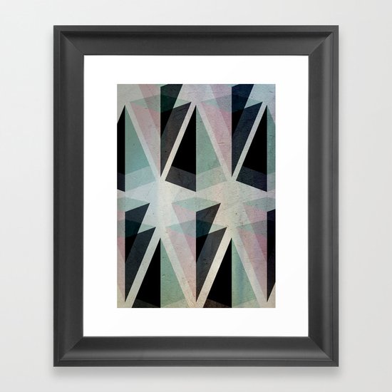 Solids Invasion Framed Art Print