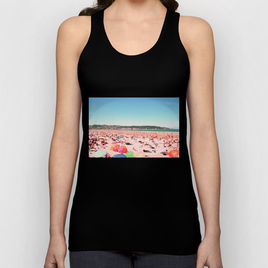 Greetings From The Most Colorful Of Beaches Unisex Tank Top