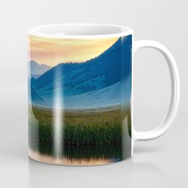 Sunrise at the National Elk Refuge - Jackson Hole, WY Coffee Mug