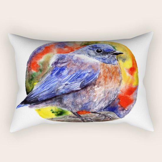Bird Rectangular Pillow
