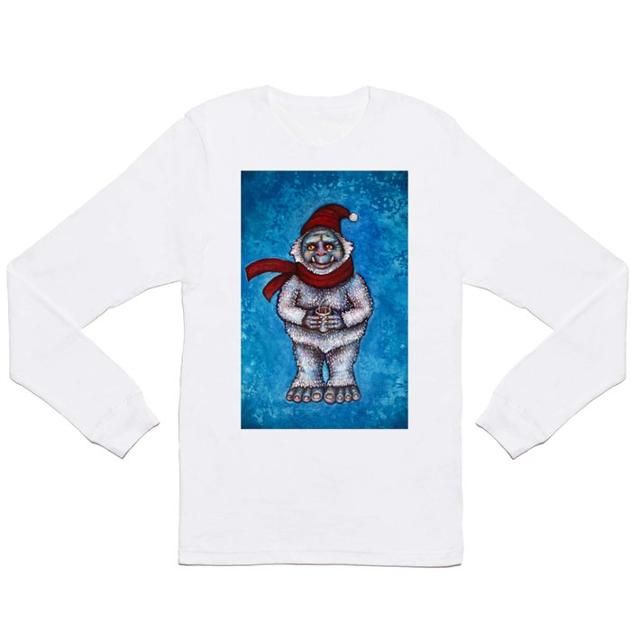 Holiday Abominable Snowman Yeti Long Sleeve T Shirt