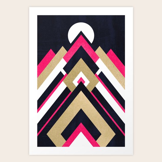 Evening Moon Art Print