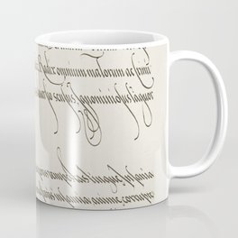 Bladder Senna and Alpine Squill from The Model Book of Calligraphy (Bocksay & Hoefnagel) Coffee Mug