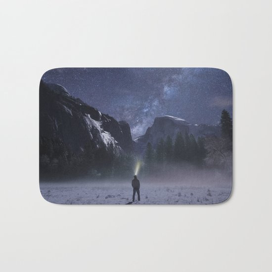 Star Gazer Midnight Bath Mat