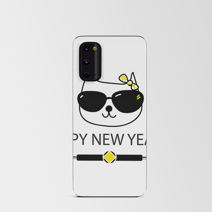 new years disegn happy new year 2022 digital art new trending trendy welcome 2022 goodbay 2021 Festivity Santas Hat  Seniors 2022  Funny 2022 New Years Celebration hello 2022 Android Card Case
