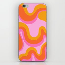 Groovy Swirl - Sunset iPhone Skin