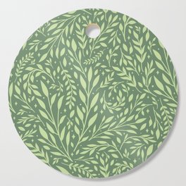 Leaves and Stems - Green Cutting Board
