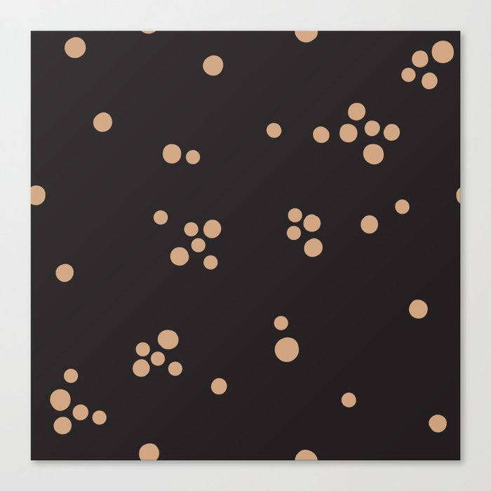 Dancing Dots 3 Canvas Print