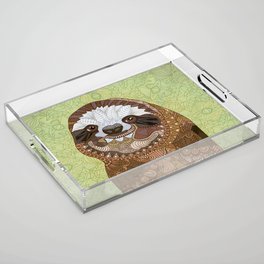 Smiling Sloth Acrylic Tray