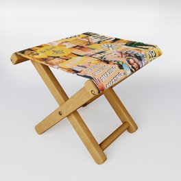  Aesthetic and Yellow Concept Mood Board Folding Stool