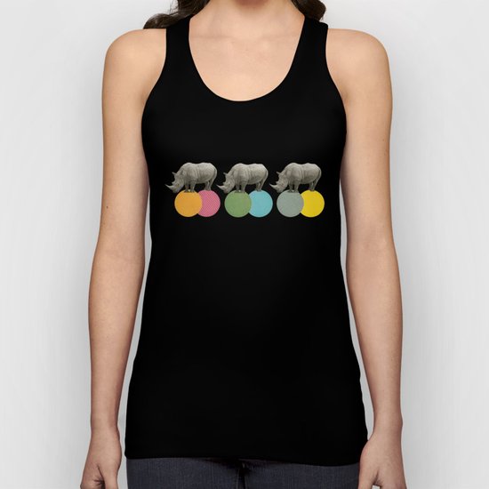 Rambling Rhinos Unisex Tank Top