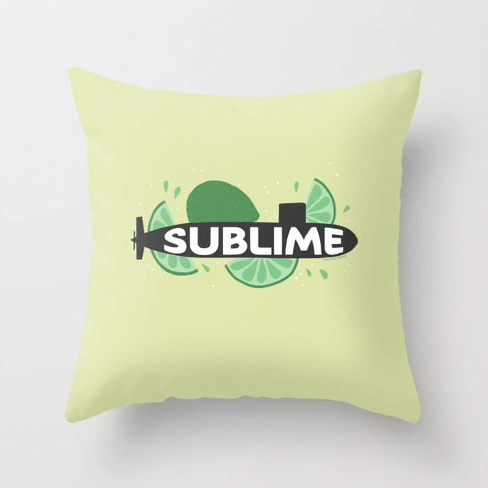 Sublime Throw Pillow